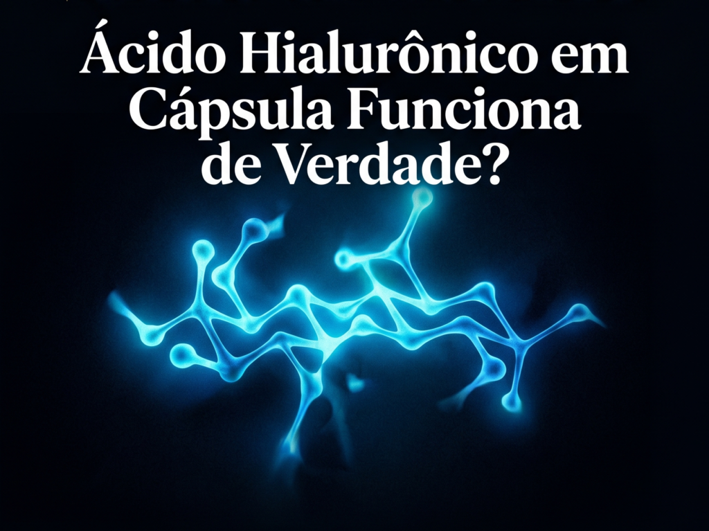 ácido hialurônico oral funciona, ácido hialurônico em cápsulas, ácido hialurônico articulações, ácido hialurônico para a pele